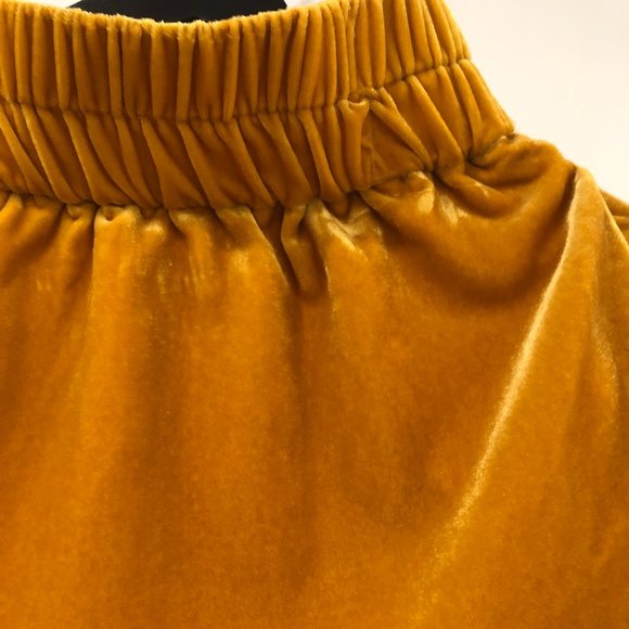 J. Crew Velvet pull-on skirt - Picture 3 of 5